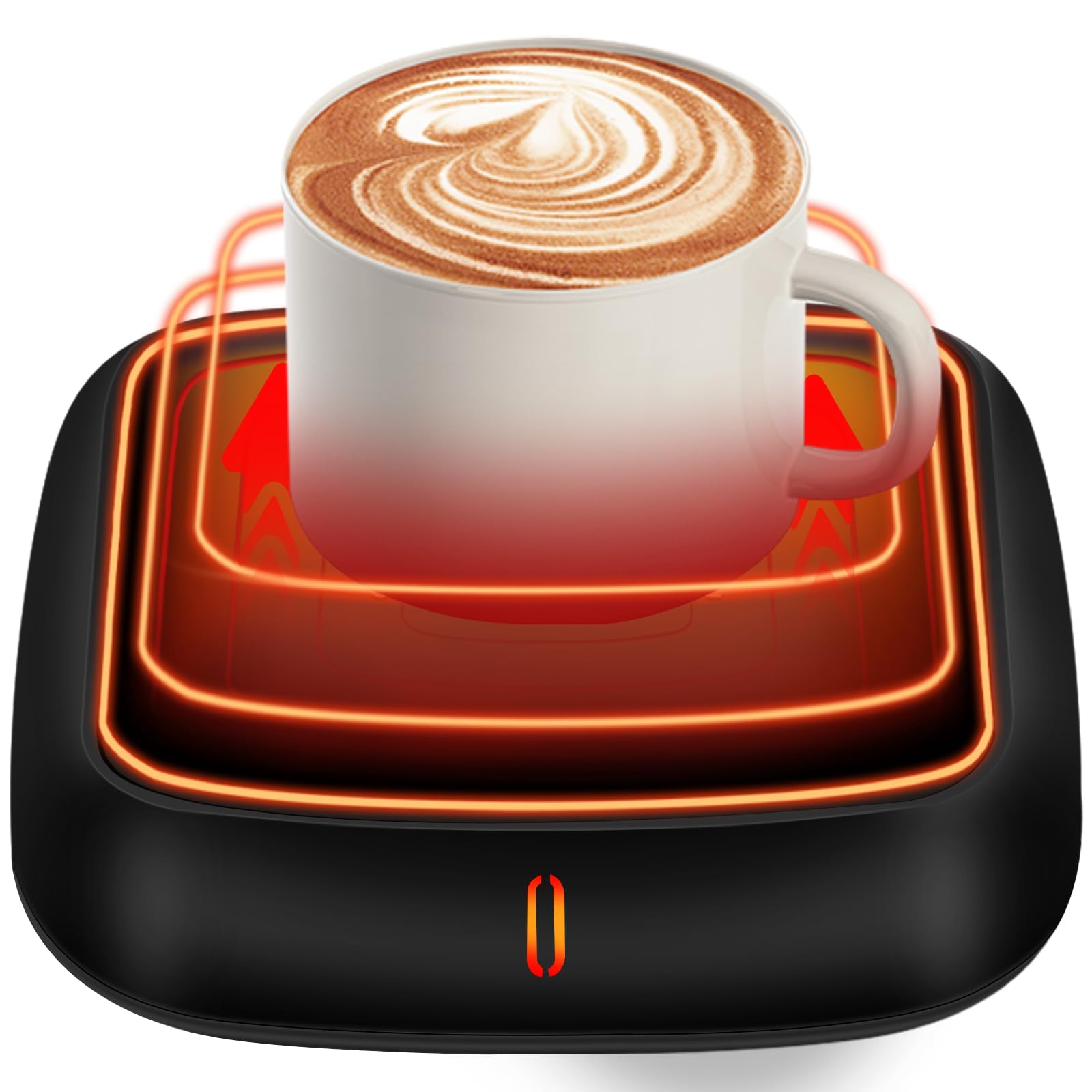 PUSEE Large Candle Warmer Plate with 6H Auto Shut Off, Coffee Mug Warmer with 3 Temp Settings,Wax Candle Warmer Safely Releases Scents Without a Flame,Tea Cup Warmer for Desk in Your Home & Office.