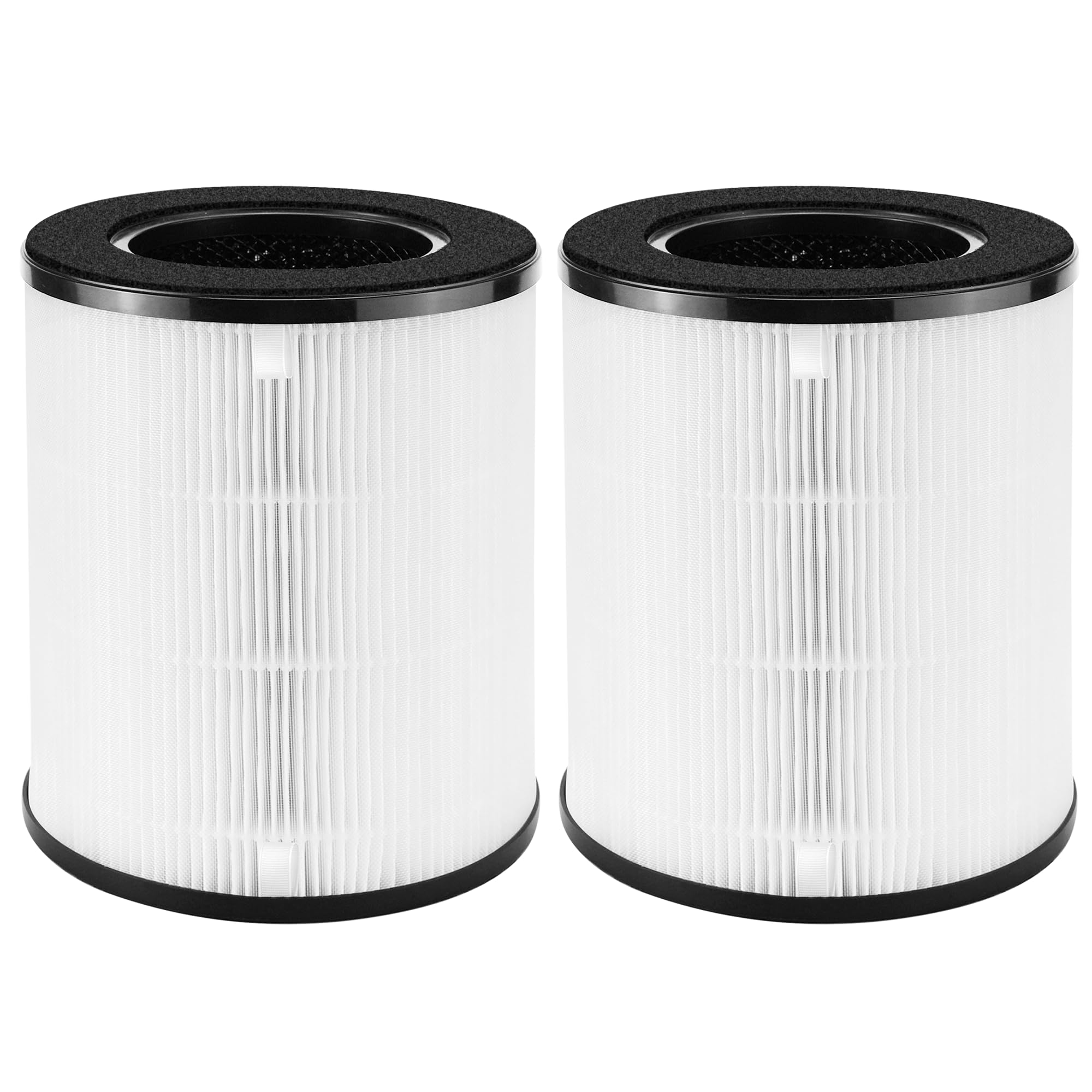 APPLIANCEMATES AP-T20 Replacement Filter for Homedics TotalClean 3-in-1 HEPA-Type Air Purifier, Models AP-T20WT and AP-T20BK, Part AP-T20FL, 2 Pack